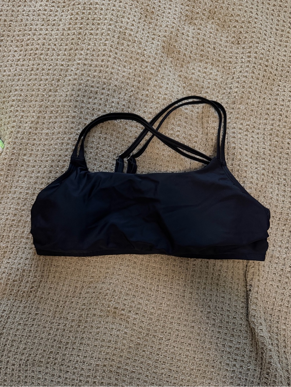 Black Strappy Bralette - Women's Intimates